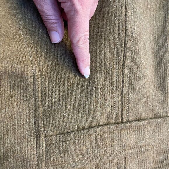 ZARA TRF British Collection Wool Military Peacoat Jacket S Preppy Academia - Picture 9 of 14